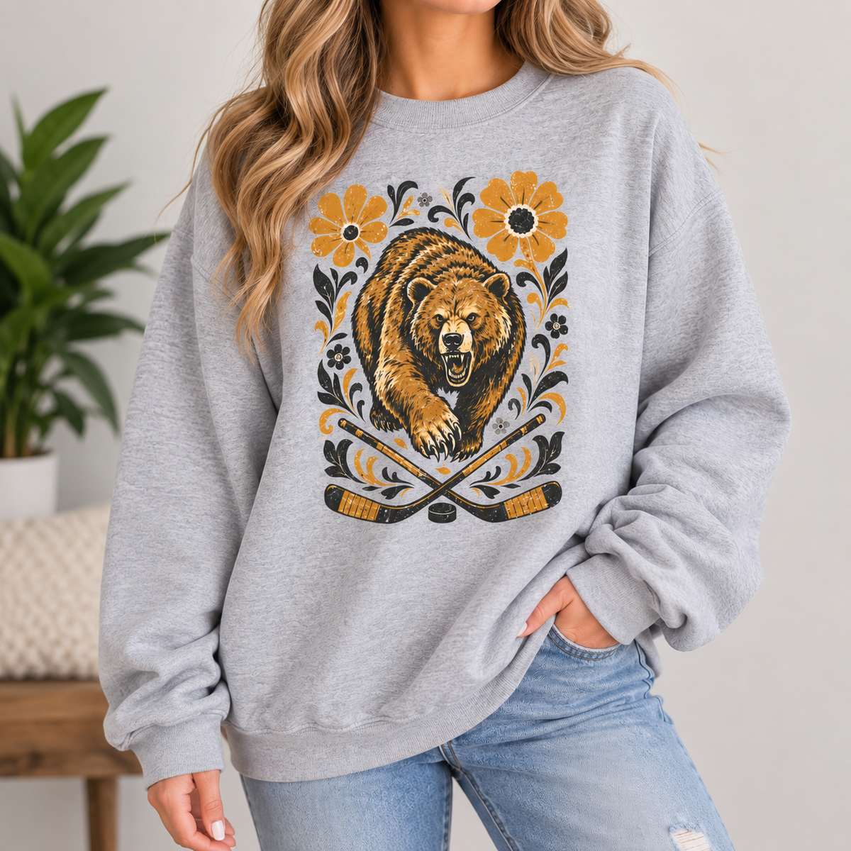 Bear Graphic Sweatshirt